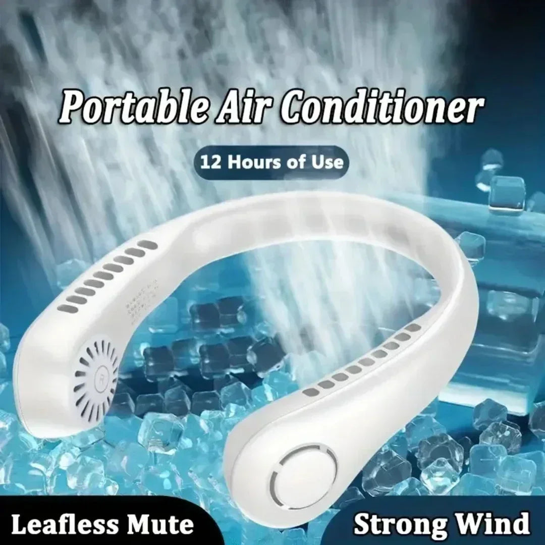 Portable neck fan