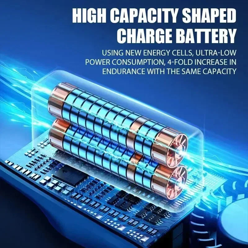 Portable Mini Hanging Neck Fan Bladeless Neckband Fan Digital Display Power Air Cooler USB Rechargeable Electric Fans ﻿