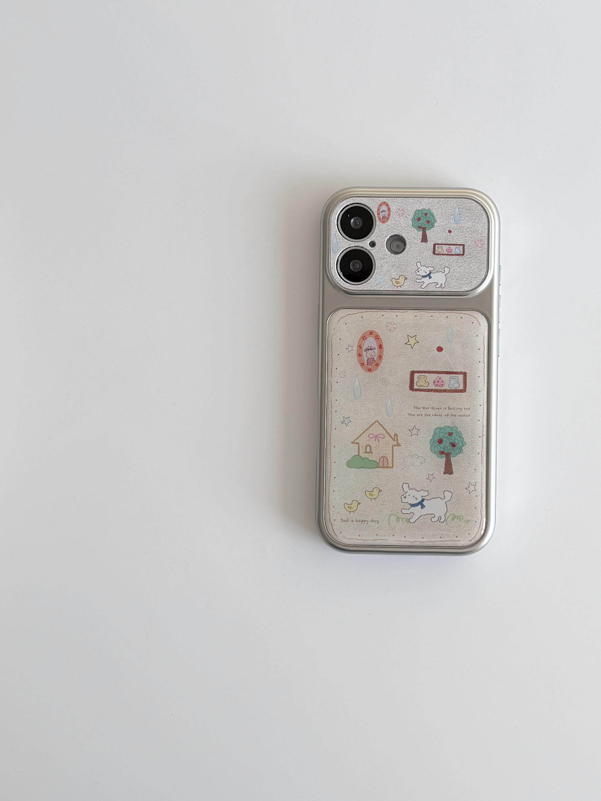 Phone Cases Featuring Soft Cute And Fun Illustrations